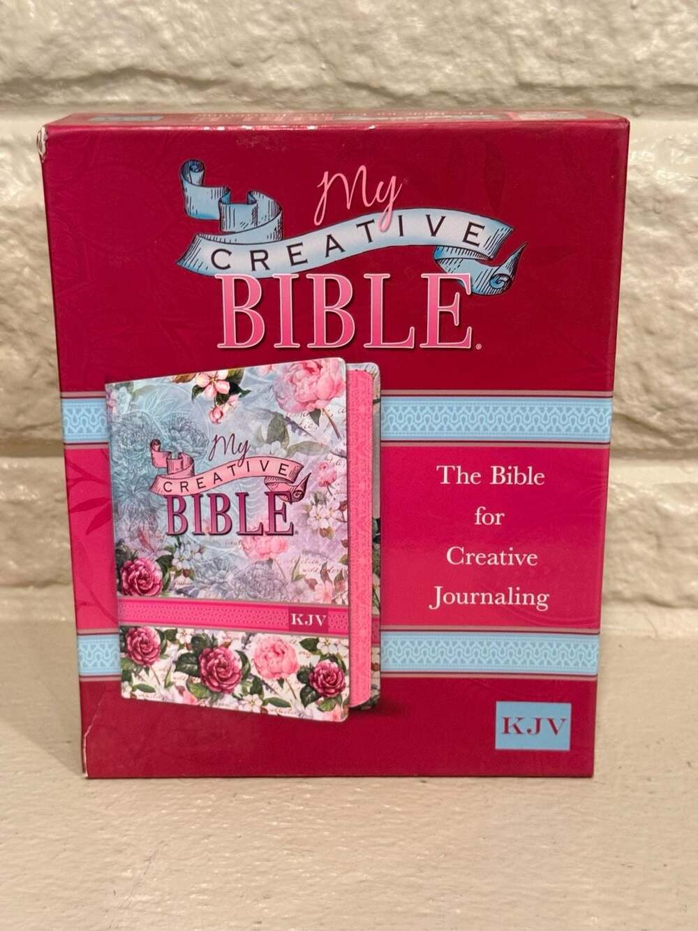Christian Art Publishers My Creative Bible, Silky Floral Flexcover Edition READ